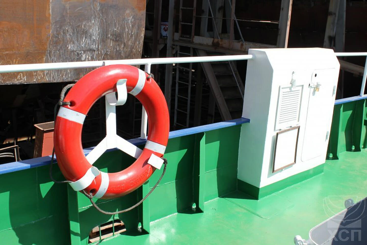 Re-equipment of the vessel