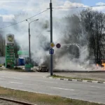Дрон РФ вдарив по вантажівці з пальним на АЗС у Слов’янську