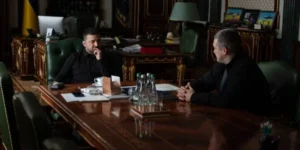 Зеленский обсуждает отставку Федорова в президентском кабинете