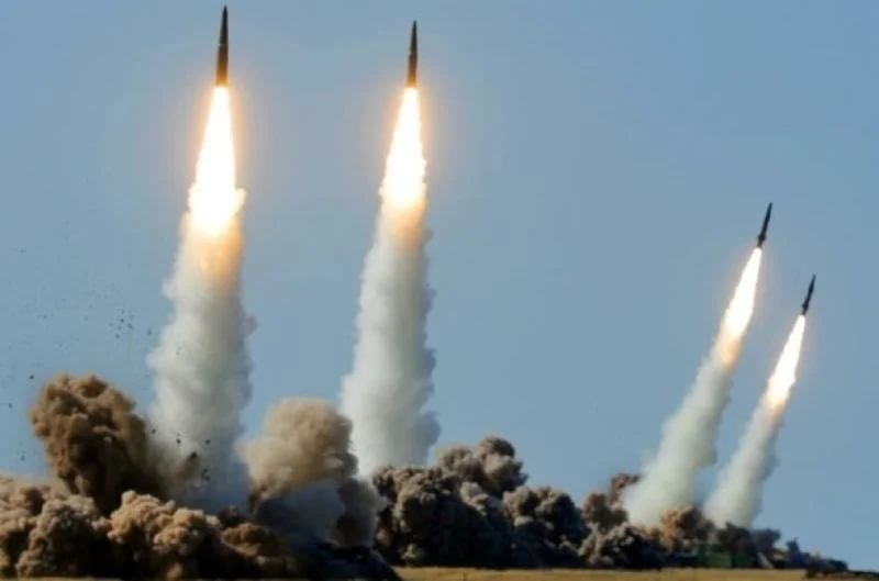 Запуск ракет Росією під час підготовки масованого удару по Україні