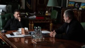 Зеленський на зустрічі з посадовцем щодо звільнення Федорова